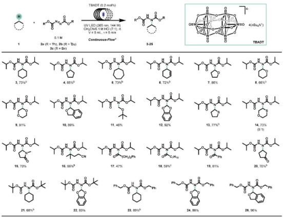 圖3. 反應(yīng)底物范圍研究。