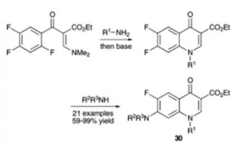 流動化學(xué)成功實(shí)現(xiàn)環(huán)丙沙星連續(xù)合成